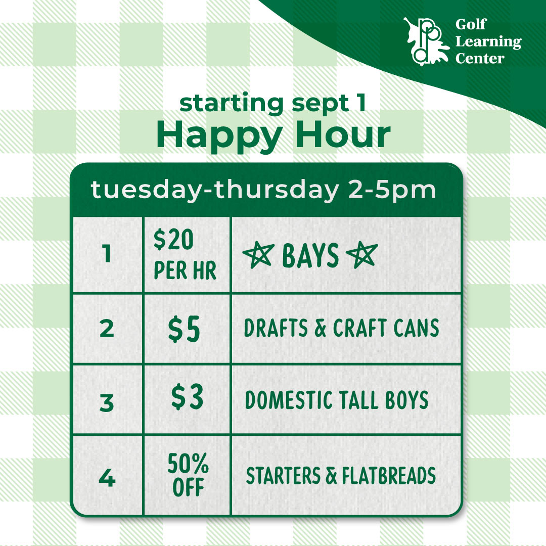 $20 Bays
$5 Drafts and Craft Cans
$3 Domenstic Tall Boys
50% off Starters and Flatbrads